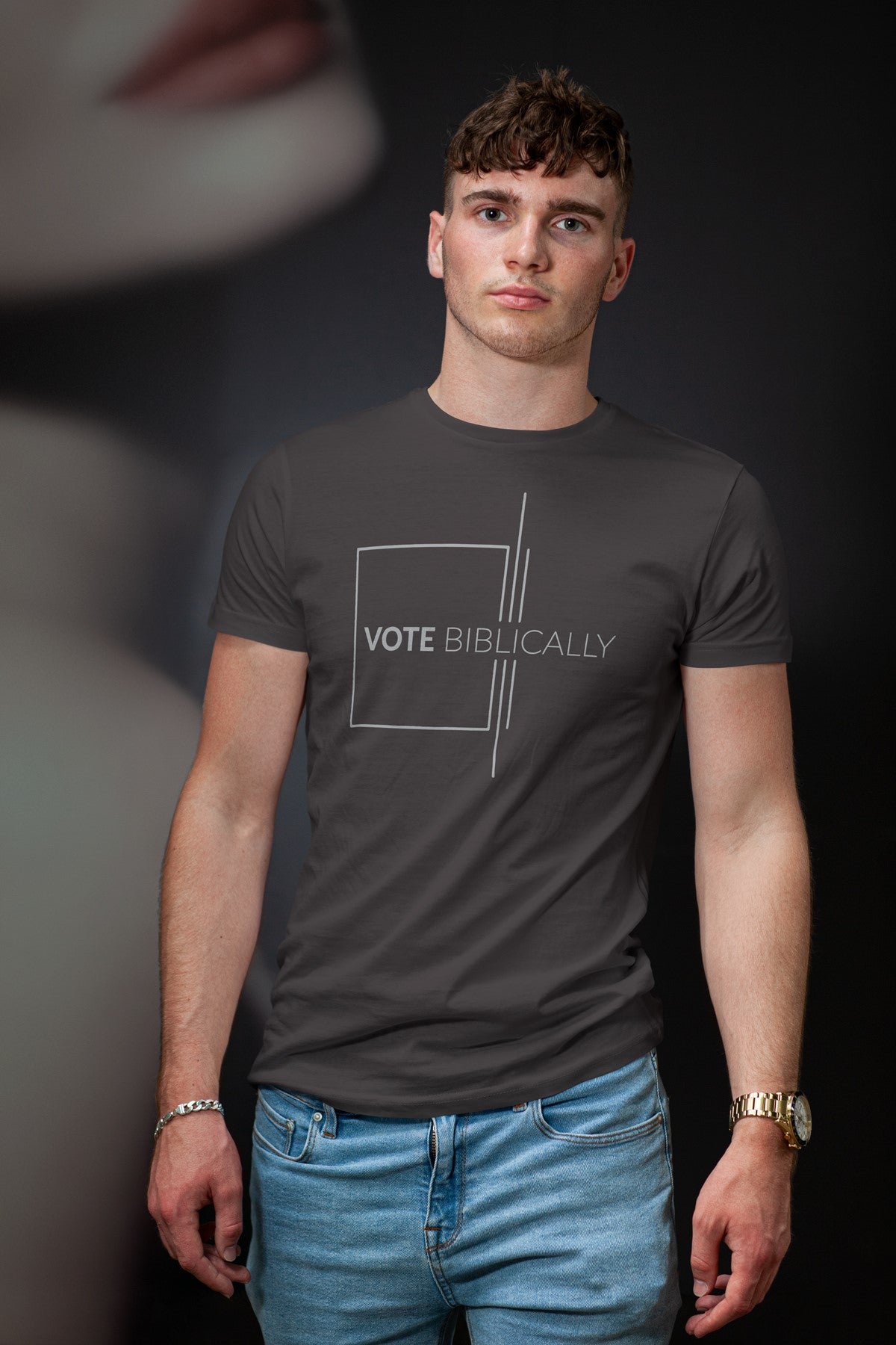 Men's Vote Biblically Tee-shirt