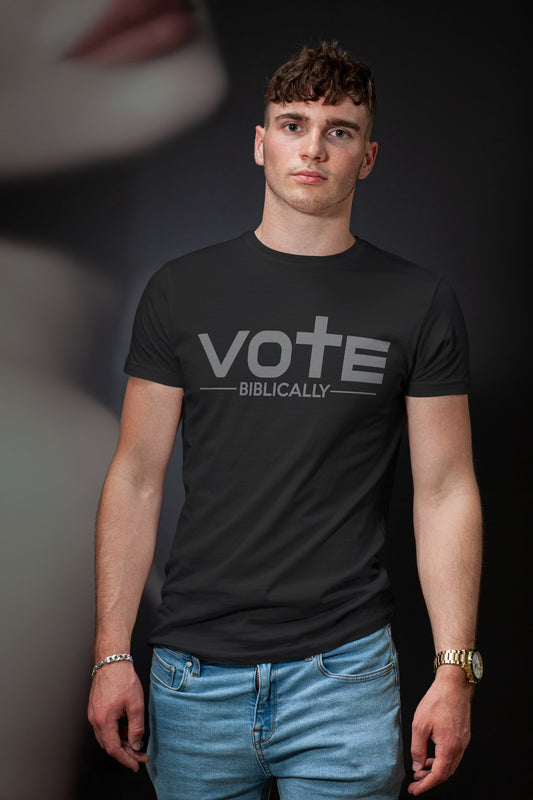 Men's Vote Biblically Tee-shirt 2