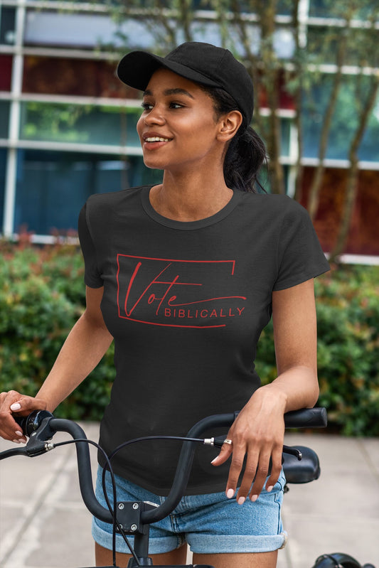 Women's Vote Biblically Tee-shirt 3